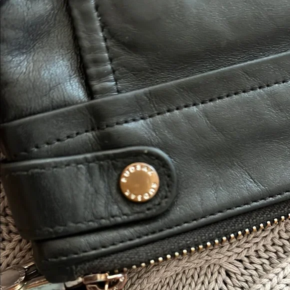 Rudsak Black Leather Wristlet - Picture 6 of 7